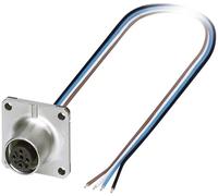 Embase mâle M12 pour capteurs/actionneurs Phoenix Contact SACC-SQ-M12FS-4CON-25F/0,5 1420003 Pôle: 4 Contenu: 1 pc(s)