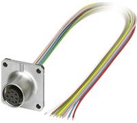 Embase mâle M12 pour capteurs/actionneurs Phoenix Contact SACC-SQ-M12FS-8CON-25F/0,5 1441574 Pôle: 8 Contenu: 1 pc(s)