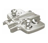 Embase pour ferrure d'angle avec vis euro prémontées - D 3 mm - 1 pièce HETTICH