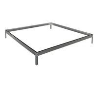 Embase Pour Serre Polycarbonate"Hortensia" - 3,65 M² - 192 X 190 X 8 Cm Gris