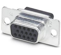 Embase SUB-D femelle 15 pôles Phoenix Contact 1655124 180 ° à sertir 10 pc(s)
