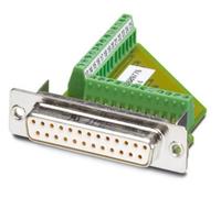 Embase SUB-D femelle 25 pôles Phoenix Contact 1689776 180 ° raccord à vis 10 pc(s)