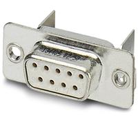 Embase SUB-D femelle 9 pôles Phoenix Contact 1654798 90 ° à souder 10 pc(s)
