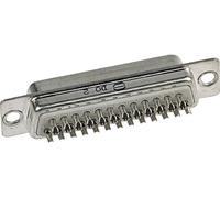 Embase SUB-D mâle 15 pôles HARTING 09670155615 180 ° fût à souder 1 pc(s)