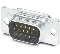 Embase SUB-D mâle 15 pôles Phoenix Contact 1655111 180 ° fût à souder 10 pc(s)