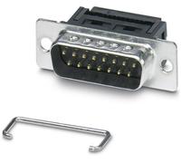 Embase SUB-D mâle 15 pôles Phoenix Contact 1688890 90 ° autodénudant 10 pc(s)