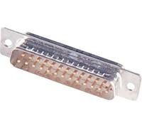 Embase SUB-D mâle 25 pôles HARTING 09672255604 180 ° fût à souder 1 pc(s)