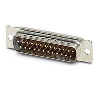 Embase SUB-D mâle 25 pôles Phoenix Contact 1689909 180 ° fût à souder 50 pc(s)
