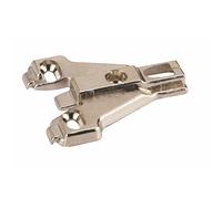 Embases type 9000 pour construction à cadre-réglage par trous oblongs-D0mm-10pièces HETTICH