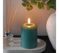 Ember Candles™ Signature Bougie LED 100 % cire véritable, flamme ultra réaliste, design coulé à la main, alimentée par piles, minuterie 6 h