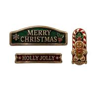 Emblèmes de camion Sticker Porte SUV Noël En Fer | Sticker Auto Noël Vintage Pour Boîte À Outils Amateur De Véhicules Passionné De Fêtes Rassemblement Hivernal Road Trip