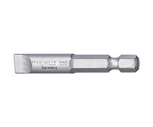 Embout 1/4" - empreinte Fente - 8 x 50 mm STAHLWILLE