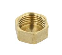Embout à tête hexagonale for tuyau en laiton, raccord de connecteur coupleur filetage mâle femelle 1/8 "1/4" 3/8 "1/2" 3/4 ", 1 pièces(Female,3/4")