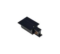 Embout alim rail enc. 3 circuits noir gauche Nowodvorski