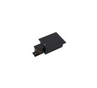 Embout alim rail encastré 3 circuits noir droit Nowodvorski 8690