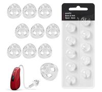 Embout Appareil Auditif, 10 pièces 8mm Dôme En Silicone Daide Auditive, Dômes pour Prothèses Auditives, Dômes pour Appareils Auditifs, Dôme D'Aide Auditive, pour Appareils Auditifs Bass Domes