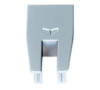 Embout cache pince Xperta pour vantail coulissant en verre 8 mm ARGENTA