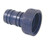 embout cannelé 18mm avec union femelle à visser 3/4"