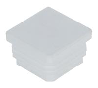 Embout carré intérieur cannelé Fortaps 24-25x25BL - blanc