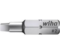 Embout carré Taille (tournevis): 2 Wiha 06635 Longueur: 25 mm C 6.3 Acier Chrome-Vanadium