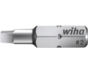 Embout carré Taille (tournevis): 2 Wiha 06635 Longueur: 25 mm C 6.3 Acier Chrome-Vanadium