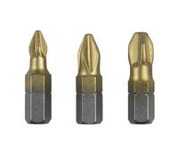 Embout cruciforme PH 1, PH 2, PH 3 Bosch Accessories 2609255965 Forme: C 6.3 3 pc(s)