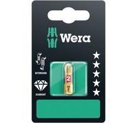 Embout cruciforme PH 1 Wera 05073332001 Acier à outils revêtement diamanté, allié Forme: D 6.3 1 pc(s)
