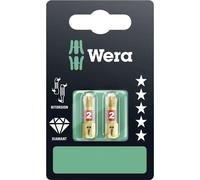 Embout cruciforme PH 2 Wera 05073335001 Acier à outils revêtement diamanté,