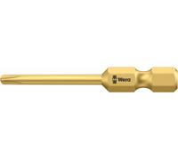 Embout cruciforme PH 2 Wera 05160899001 Acier à outils allié, extra-rigide Forme (embouts): F 6.3 1 pc(s)