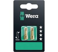Embout cruciforme PZ 2 Wera 05073371001 Acier à outils extra-dur Forme: D 6.3 1 pc(s)