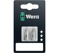 Embout cruciforme PZ 3 Wera 05073310001 Acier à outils extra-rigide Forme (embouts): D 6.3 2 pc(s)