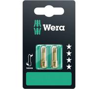 Embout cruciforme PZ 3 Wera 05073372001 Acier à outils extra-dur Forme (embouts): D 6.3 2 pc(s)