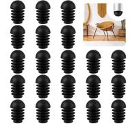 Embout de Chaise - Rond - Plastique - 50 Pcs - Protecteur silencieux