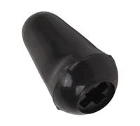 Embout de Commutateur de Guitare électrique, Jeu de Boutons à Bascule à 3 Voies pour Guitares électriques SQ et ST, 50 Pièces en Plastique Durable (BLACK)