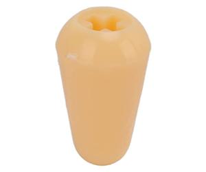 Embout de Commutateur de Guitare électrique, Jeu de Boutons à Bascule à 3 Voies pour Guitares électriques SQ et ST, 50 Pièces en Plastique Durable (YELLOW)