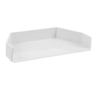 Embout de Gouttière Blanc 160mm pour Canalisation D’eau Pluviale | Bouchon D’extrémité en Aluminium ou PVC, Limite les Fuites, Finition Nette pour Évacuation des Eaux du Bâtiment
