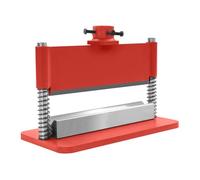 Embout de presse pliante hydraulique, presse pliante, en acier 45# pour hydraulique de 12 à 20 T, angle de flexion de 90 °, longueur de flexion de 30,5 cm et épaisseur du matériau de 0,48 cm (rouge)