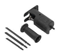 Embout de scie sabre électrique 16 × 11 × 6 pour perceuse-visseuse sans fil avec lames pour couper le métal et le bois, scies sauteuses, petite scie sabre électrique