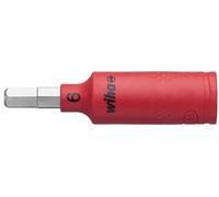 Embout de tournevis à six pans creux 1/4" VDE 6 x 65 mm Wiha | 4010995431129