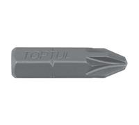 Embout de tournevis cruciforme POZIDRIV TOPTUL 1/4 pouces PZ3