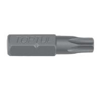 embout de tournevis hexagonal TORX TAMPER TOPTUL 1/4 pouces T20, Longueur 25mm
