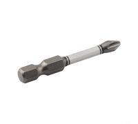 Embout de tournevis magnétique à tête cruciforme HRC60 - Antidérapant - Tige hexagonale de 6,35 mm - Pour perceuse électrique - Réparation domestique - 50 mm (50 mm)