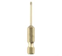 Embout de tournevis PH0 robuste 50 mm tige hexagonale 1/4 (1/4 x 50 x 2 x | Taille PH1, résistant à l'usure pour la surface, fonctionnement lisse, 50 mm de long, convient aux pilotes de 0,6 cm