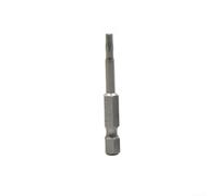 Embout de tournevis Torx T10-T40 50 mm tige hexagonale 1/4 pour acier S2 pour visseuse à percussion, bois, métal, maçonnerie (T15)