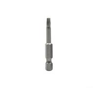 Embout de tournevis Torx T10-T40 50 mm tige hexagonale 1/4 pour acier S2 pour visseuse à percussion, bois, métal, maçonnerie (T20)