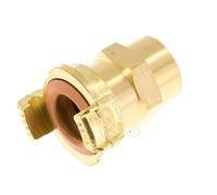 Embout de tuyau 19 mm (3/4'') GEKA Coupleur en laiton pour tuyau de jardin KTW Raccord pour tuyaux industriels
