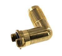 Embout de tuyau 32 mm (1 1/4'') Coupleur en laiton pour tuyau de jardin GEKA Coude orientable