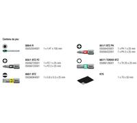 Embout de vissage interchangeable avec localisateur d'outil 1 Kraftform Kompakt WERA 8 pièces - 05051016001