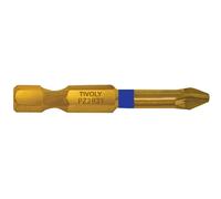 Tivoly Embout de vissage Torsion Diamant Impact – Pozidriv N1-2-3 – L 50 mm – 11523720001