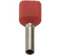 Embout double d'extrémité de câble LAPP AHI-TWIN 2X10 RD 61802034 10 mm² x 14 mm partiellement isolé rouge 100 pc(s)